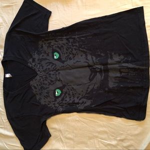 American Apparel Leopard Tee